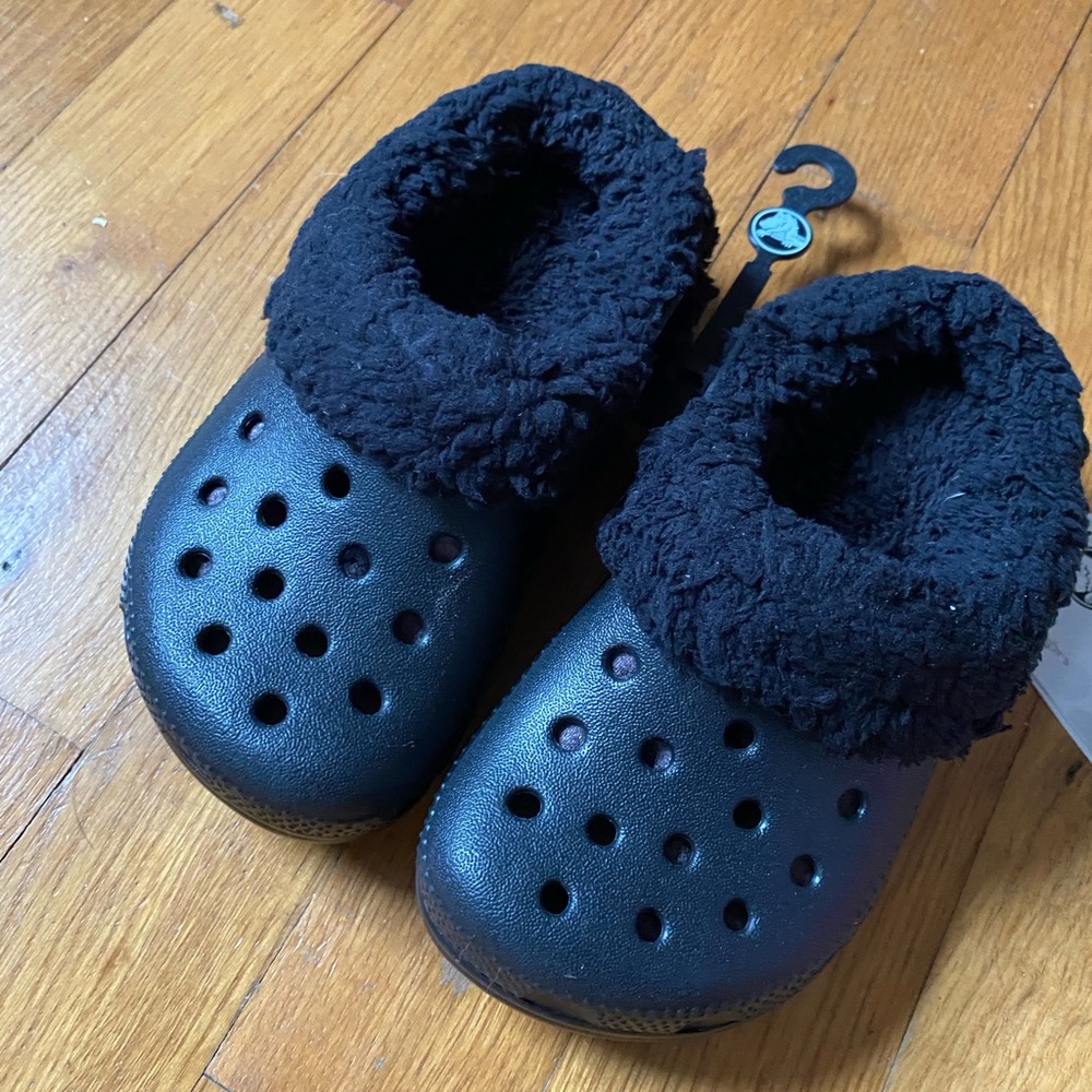 Crocs Black Mammoth Children’s Toddler size 8 or 9